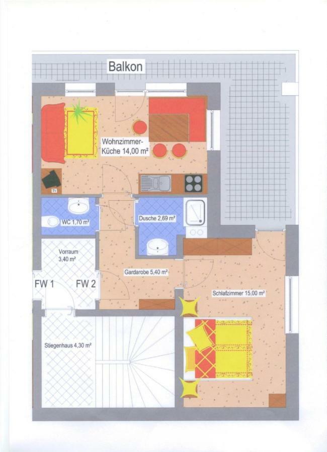 Apart Bel Ami Kappl (Landeck) Exterior foto